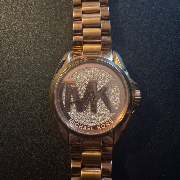 Michael Kors Rose Gold Watch - Used - Picture 1 of 4